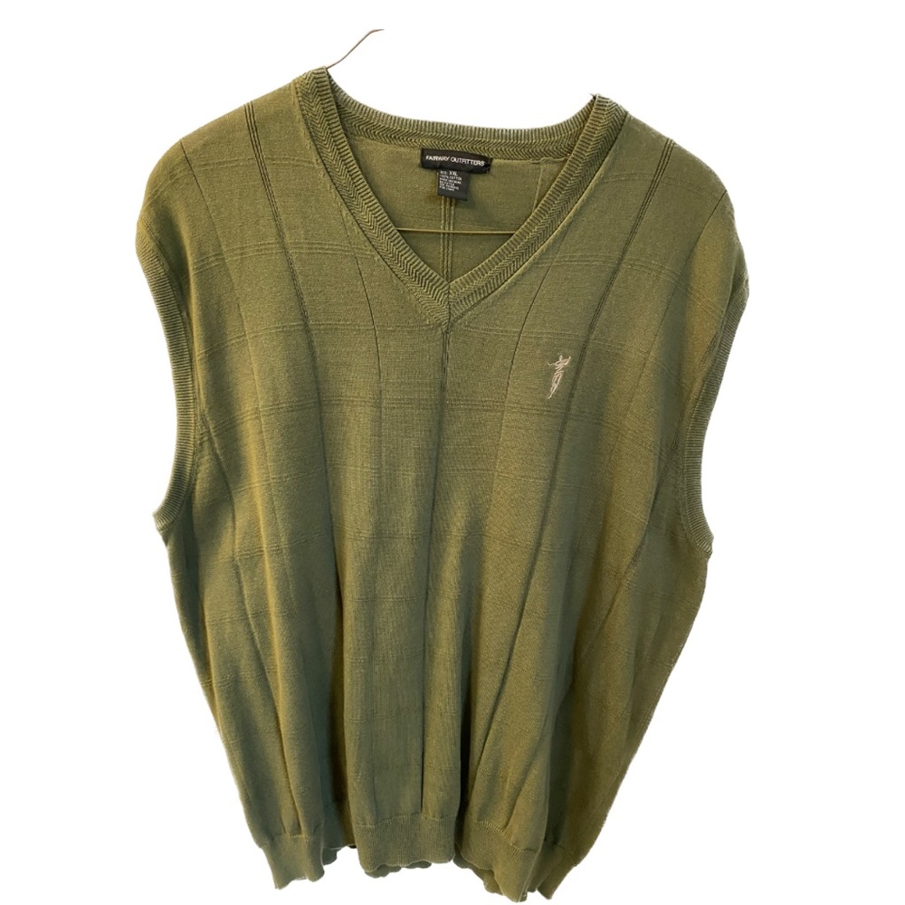 Fairway Outfitters, must be a golf vest, olive green, XXL.
